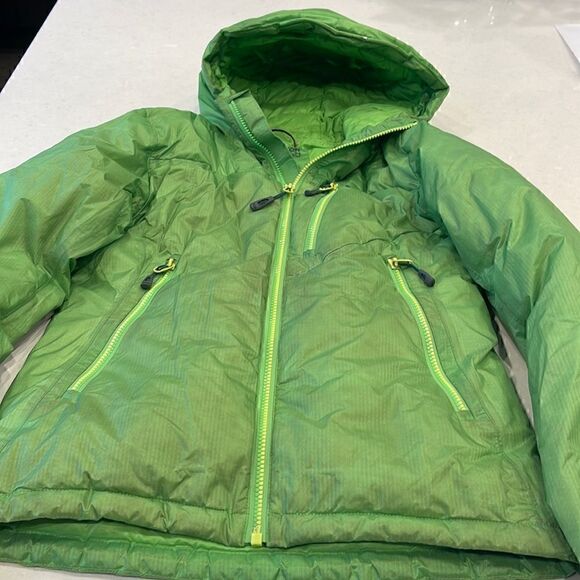 Outdoor research women’s jacket xs pertex  shield+ 800, patch on back elbow. - Picture 1 of 7